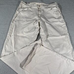 Levi's 505 Denim Jeans Beige Men's‎ Size 33 Mens 33x32 Straight Fit Pocket Zip
